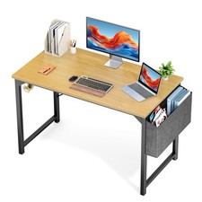 47 Inch Computer Office Desk for Small Spaces, Writing Gaming Work Desk Moder...