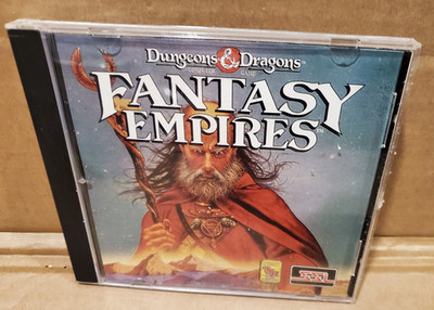 PC CD Rom DUNGEONS & DRAGONS - FANTASY EMPIRES Retro