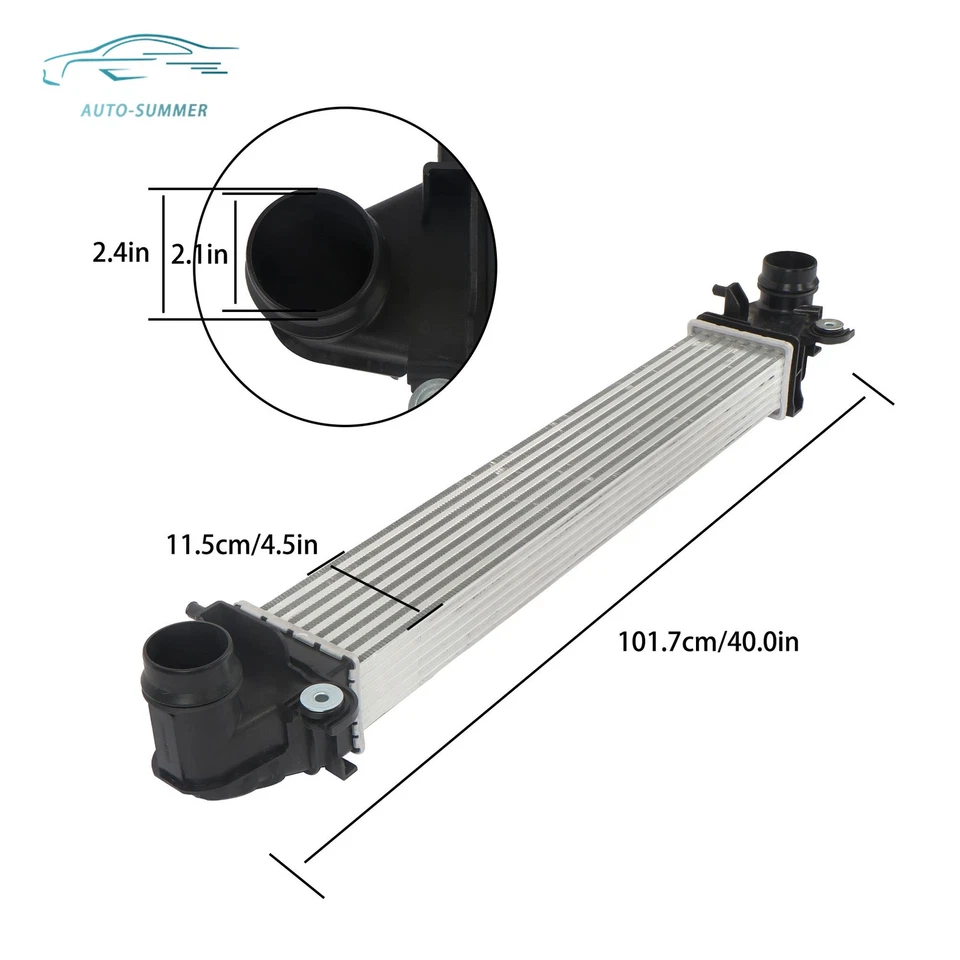 Intercooler de enfriador de aire turbocompresor 1,4 L para Chevy Trax Buick Encore 2013-2021 Foto 2 de 4