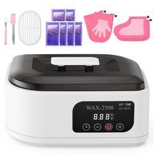 Electric Wax Warmer White Paraffin Hand Foot Timer