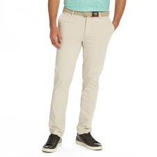 Greg Norman Men's Performance Golf Pant Size 38 x 30 Khaki