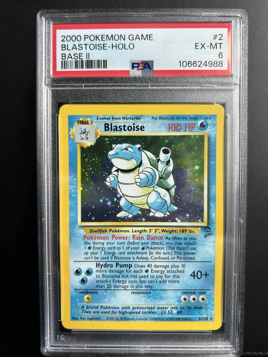 Blastoise Pokémon TCG Professional Sports Authenticator (PSA