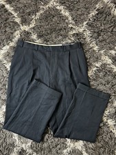 Vintage 90s Polo University Club Ralph Lauren Pleated Trousers Pants Mens 36x31