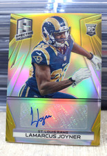 LaMarcus Joyner 2014 Spectra Rookie Signatures Gold #d 01/25 RC AUTO #316 RAMS