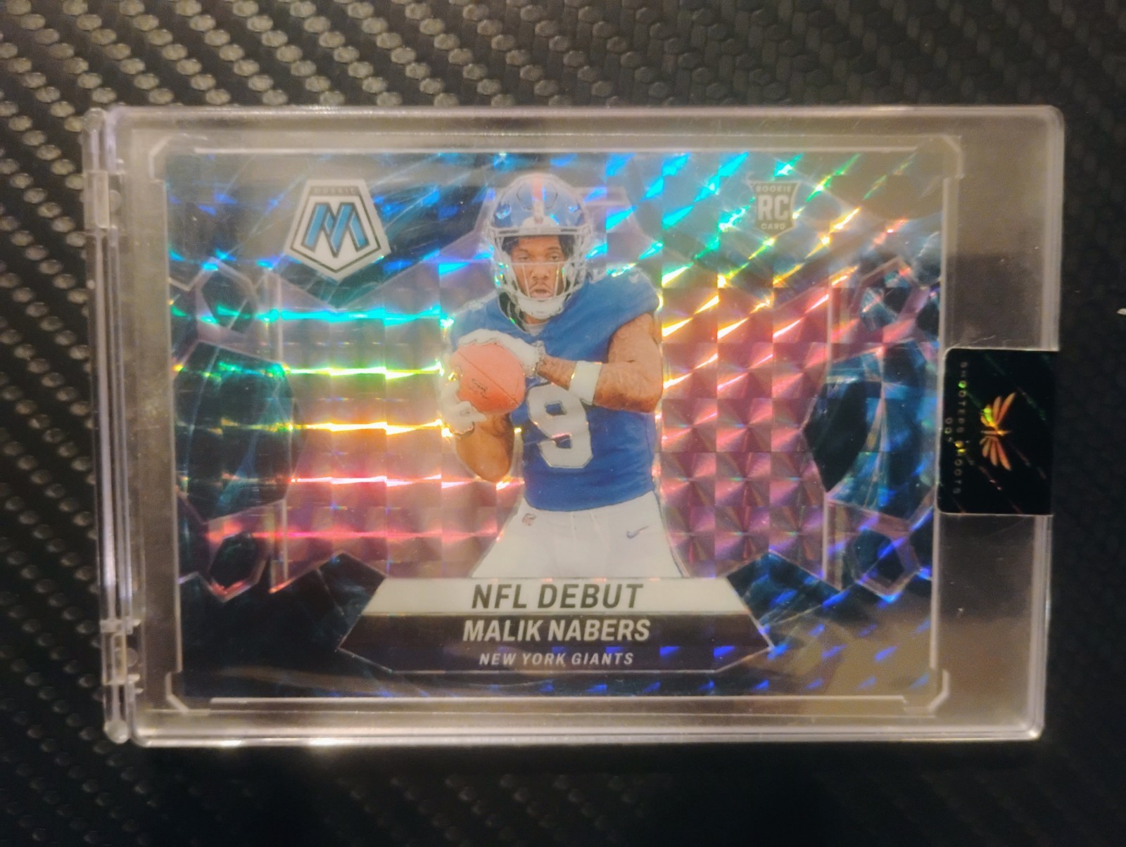 2024 Panini Mosaic NFL Debut Malik Nabers #284 Genesis Mosaic Prizm (RC)