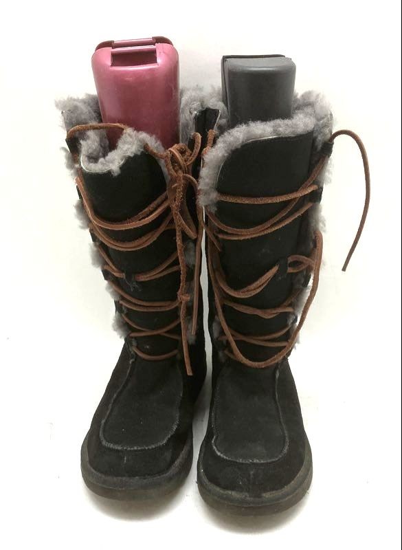 UGG Australia Black Solid Knee High Boot Women 7 - image 1