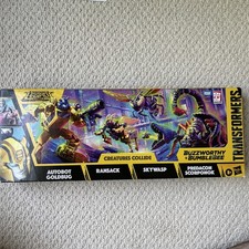 Transformers Legacy Creatures Collide Buzzworthy Bumblebee Goldbug 4 Pack MISB