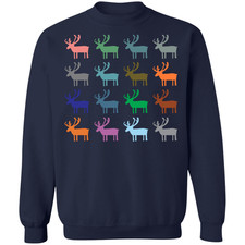 Funny Reindeer Ugly Christmas Sweater sweatshirt