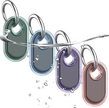 4 Pack Waterproof Compatible with Samsung Galaxy Smarttag2 Holder, TPU GPS Track