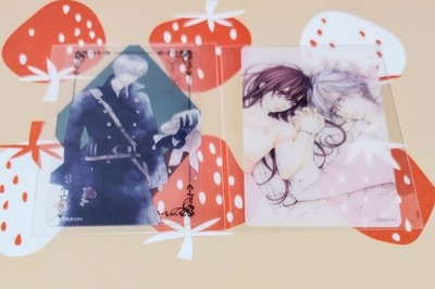 Vampire Knight Original Art Clear Card Set: Zero & Yuki, DoubleSided Board