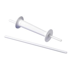 Tortend&uuml;bel St&uuml;tzst&auml;be Hochzeit Tier Sugarcraft Sticks WEISS 305mm 12"
