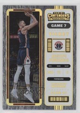 2022-23 Panini Contenders Game Seven Ticket /7 Kristaps Porzingis #60 3d3