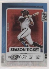 2021 Panini Contenders Season Ticket Optic Red Wave Prizm Miguel Rojas #64 1p1