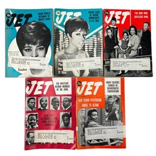Vintage 1968 JET MAGAZINE Lot 5 Issues MLK MURDER MYSTERY & FAMILY Black History