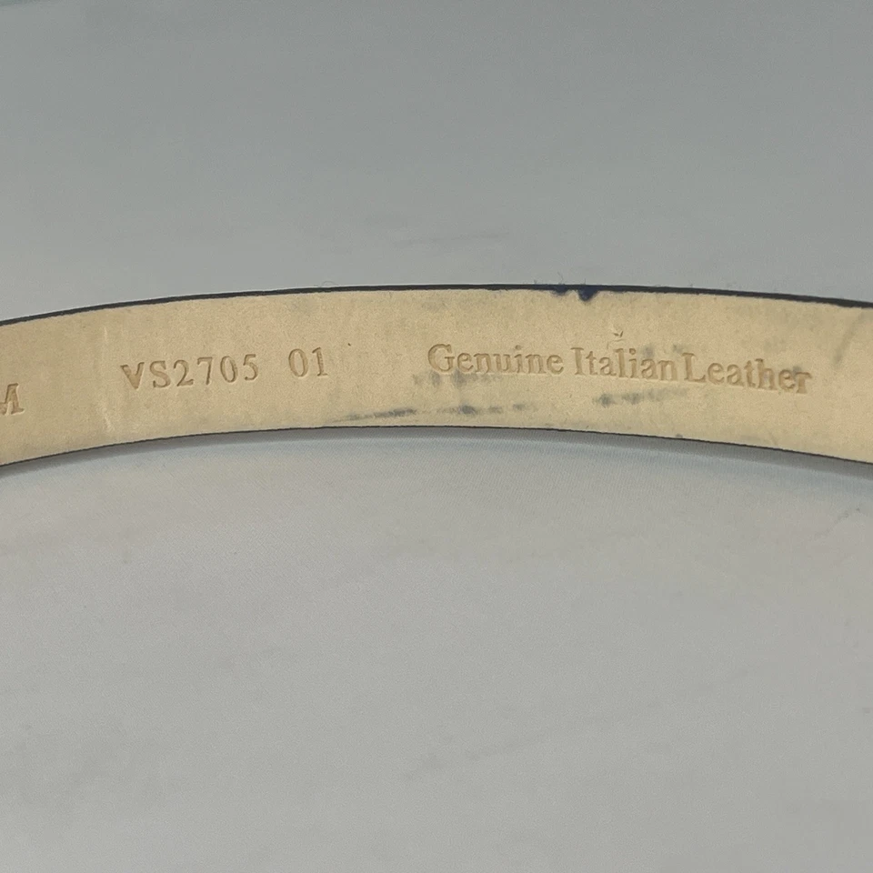 Cinturón Via Spiga Mujer Cuero Italiano Negro Talla M Foto 4 de 4