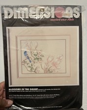 Blossoms Of The Orient Counted Cross Stitch Kit Dimensions 14 X 11 inches New