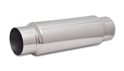 Vibrant 17960 4  Bottle Style Resonator Stainless Exhaust Universal Performance