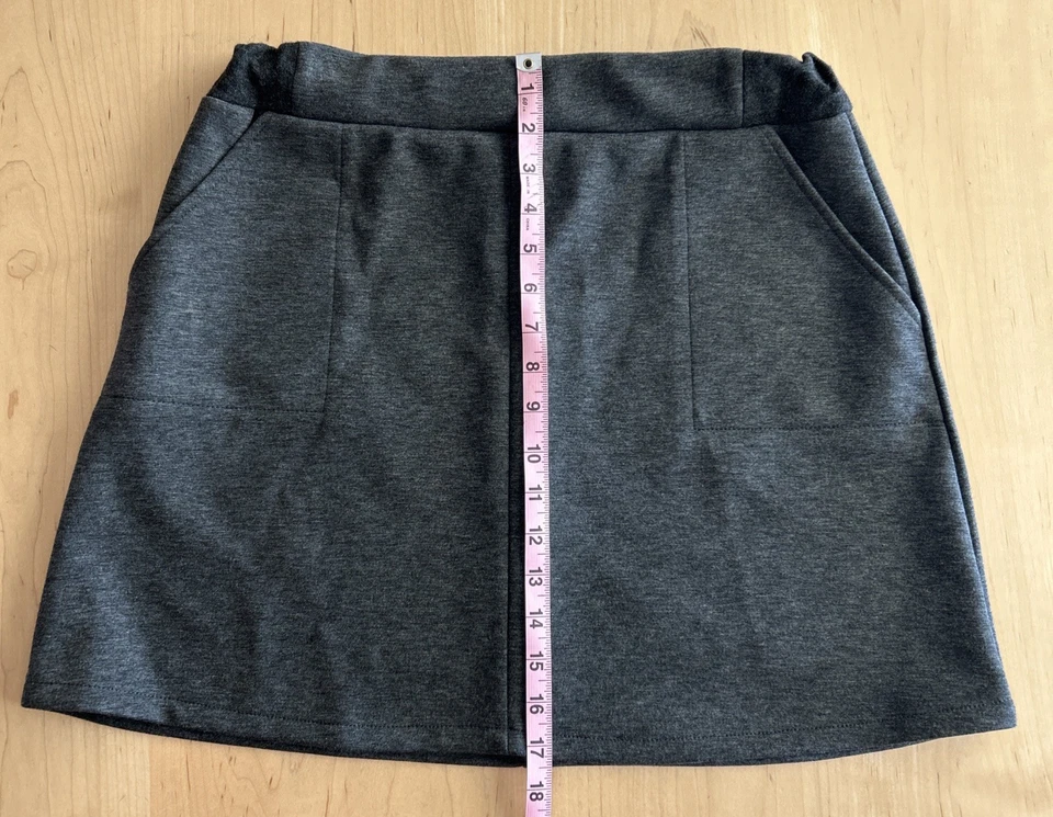 Minifalda gris Kavu Sloan para mujer XL verdadera ropa al aire libre viajes senderismo bolsillos Foto 3 de 4