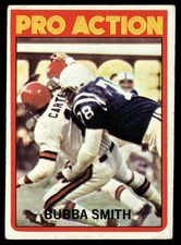 1972 Topps Bubba Smith VG+ Baltimore Colts #127