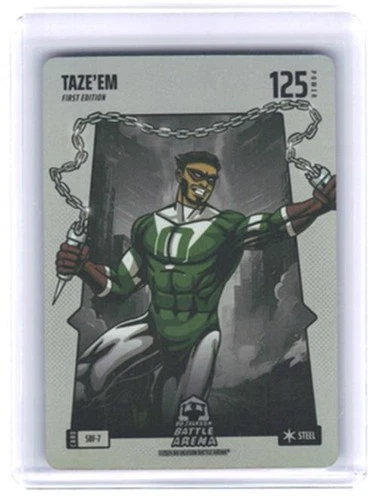 Bo Jackson Battle Arena - Taze'em STEEL Silver Battlefoil -SBF-7