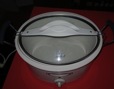 Hamilton Beach Stay Or Go 33163H 6 Quart Programmable Slow Cooker 