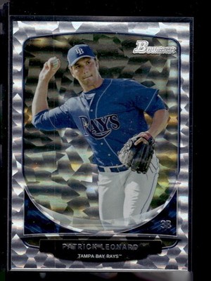 2013 Bowman Prospects Silver Ice #BP49 Patrick Leonard