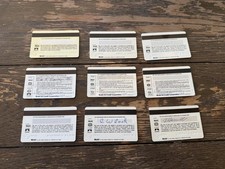 Collectible Credit & Charge Cards 1990 Year Expired 1990 Year