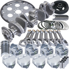 Eagle Small Block Chevy Street Strip Rotating Assembly 383 Ci 2 Piece Rear