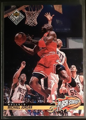 1998-99 Upper Deck UD Choice #159 Flash Stats Michael Jordan