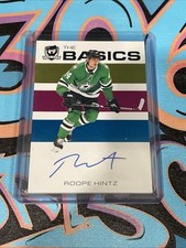 Roope Hintz The Basics Auto 2023-24 Upper Deck The Cup Dallas Stars (PH)