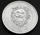 2010 Zombie Zodiacs Leo Intaglio Mint 1 Troy oz .999 Fine Silver Round
