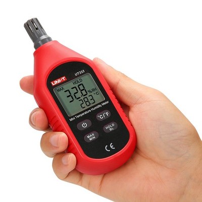 Mini Temperature Humidity Moisture Meter Tester -10-60C 14-140F 0-99%RH 2in1 *mn