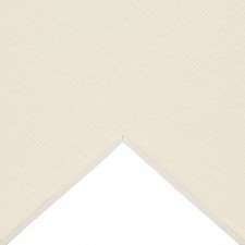2 x A1 Mount Board, 1450 Micron, Acid Free, Virgin Material, White Linen-B5