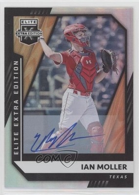 2021 Panini Elite Extra Edition Signatures Ian Moller #77 Auto 14lc