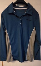 Food Lion Uniform Polo Size Medium Womens Long Sleeve Shirt