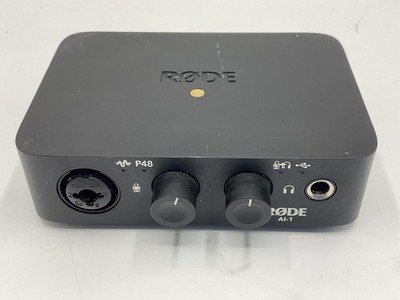 Rode AI-1 Black Compact Desktop USB Interface Only Schwarz | Schneller Versand