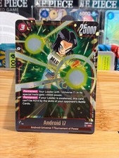 ANDROID 17 FB02-015 Blazing Aura Super Rare Holo Dragon Ball TCG Near Mint