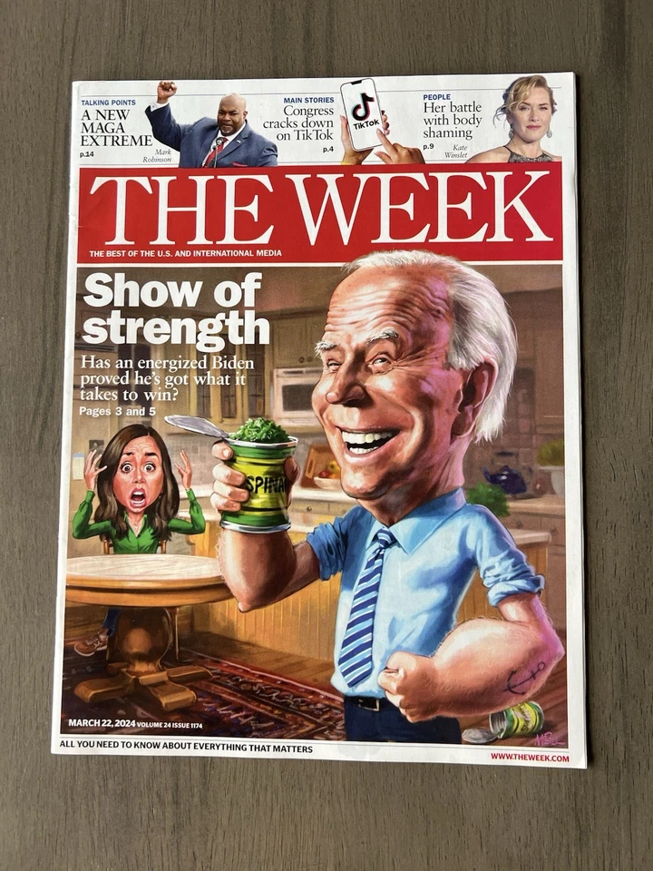 Joe Biden Magazine Lot 3 Newsmax The Week National Enquirer Political Collection - Image 4 of 4