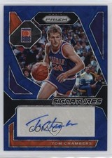 2023 Panini Prizm Signatures Choice Blue 26/49 Tom Chambers #SIG-TOM Auto 01nw
