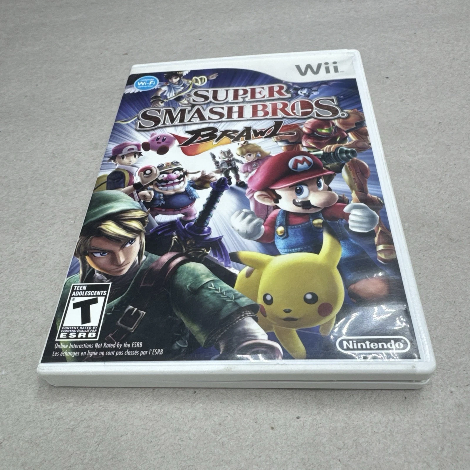 Super Smash Bros Brawl Nintendo Wii (No Manual)