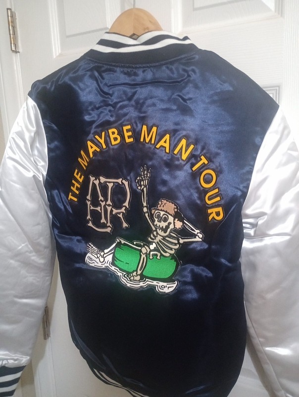 2021 Rare New AJR The Maybe Man Tour Exclusive Bomber Jacket Size  Large L