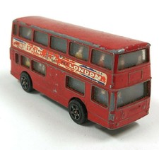 Corgi Juniors Daimler Fleetline Bus – Jouet En Métal Vintage Des Années 1970