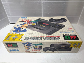 SEGA Mega Drive 16BIT Console Sonic Japan  Box