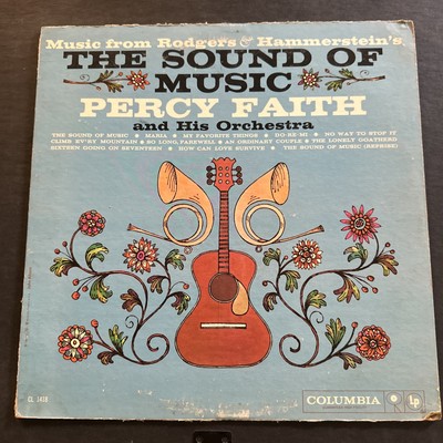 The Sound Of Music Percy Faith & His Orchestra Vinyl Record CL 1418 Album