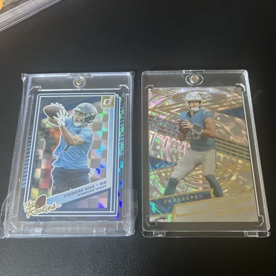 Justin Herbert Revolution/99 Fractal + Chimera Dike Donruss Rookies    