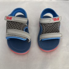 Teva Psyclone XLT Kids' Sandal Toddler Size 5 Grey Blue New In Box