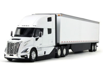FIRST GEAR 1:50 *WHITE* VOLVO VNL 860 High Roof Semi & 53' Trailer