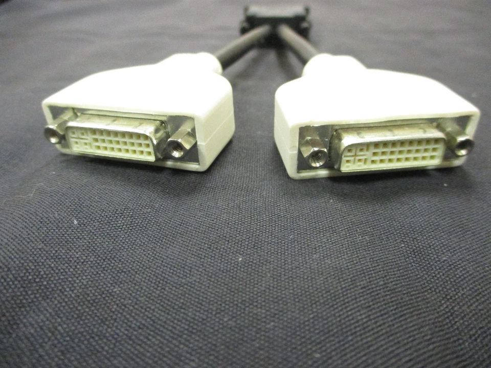 Molex E208931 Used Male to Dual Female DVI-I Link Cable - Image 4 of 4