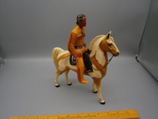 Hartland Tonto and Scout His Pinto Horse  Saddle w/ broken stirrup