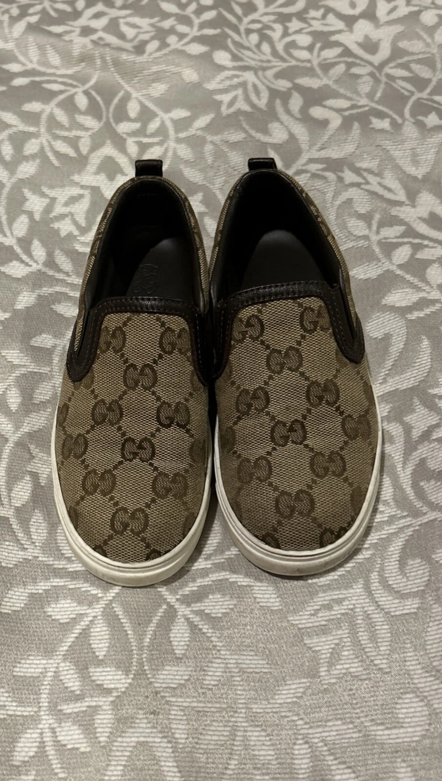 Chaussures à enfiler Gucci monogramme enfant taille 28